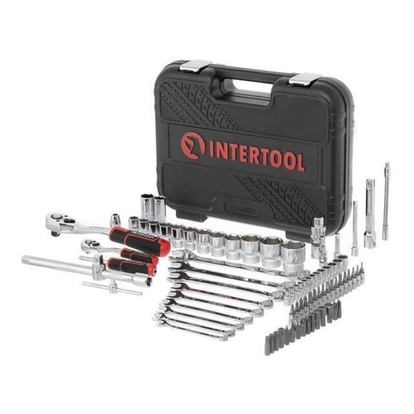 Набор инструментов 1/2" & 1/4", 82 ед., Cr-V STORM INTERTOOL ET-8082 ET-8082 фото