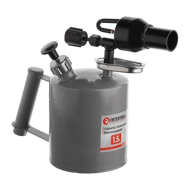 Лампа паяльная бензиновая 1.5 л INTERTOOL GB-0032 GB-0032 фото
