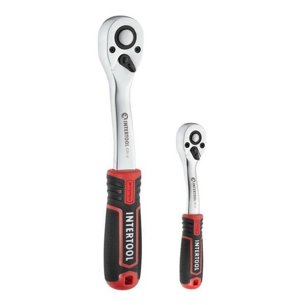 Набор инструментов 1/2" & 1/4", 82 ед., Cr-V STORM INTERTOOL ET-8082 ET-8082 фото