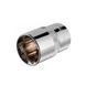 Головка шестигранна 1/2" 19*38 мм CrV INTERTOOL ET-0019 ET-0019 фото 1