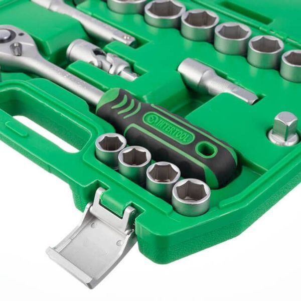 Набір інструментів 21 од., 1/2" INTERTOOL ET-6021SP ET-6021SP фото