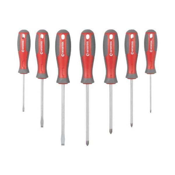 Набор отверток с комплектом насадок и головок 63 ед. INTERTOOL VT-3363 VT-3363 фото