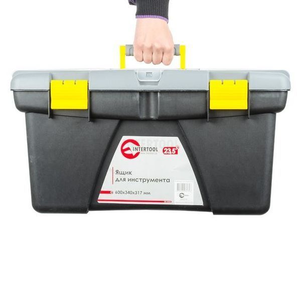 Ящик для інструменту 23.5" 600*340*317 мм INTERTOOL BX-0323 BX-0323 фото