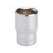 Головка шестигранная 1/4", 12мм, Cr-V. STORM INTERTOOL ET-0442 ET-0442 фото 2